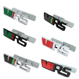 Skoda VRS Logo Metal Car Front Grille Emblem Badge Rear Sticker Decal