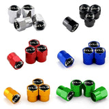 4pcs/set KIA Car Air Valve Stem Cap Auto Tyre Valve Covers