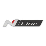 Hyundai N LINE Logo Metal Car Rear Sticker Trunk Emblem Badge Decal