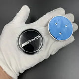 AMG Car Wheel Hub Cap Front Hood Emblem Rear Badge for Mercedes Benz W203 W204 W205 W211 W212 W213 C180 C43 C63
