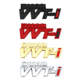 Car Trunk Emblem Sticker for Toyota Dual VVT-i Camry Corolla Yaris Rav4 Chr Auris Avensis Reiz Auto Decal Exterior Accessories