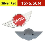 ABS Car Styling for Mini Cooper Logo R55 R56 R60 R61 Auto Engine Hood Emblem Sticker Refit Replacement Front Head Accessories