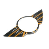 Car Exterior Front Rear Trunk Logo Badge Moulding Sticker Decorative Cover for Mini Cooper