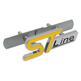 7.9x2.7cm Ford ST Line Metal Car Front Grille Emblem Badge Decal