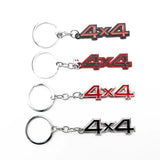 Jeep 4X4 Logo Metal Car Key Rings Keychain Pendant