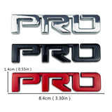 Car Stickers Rear Trunk Side Body Badge for PRO Logo Tacoma Tundra 4Runner Vehicle Modification Styling Accessories