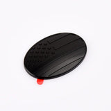 6.6x4.6cm ABS US Flag Car Steering Wheel Covering Sticker for Toyota