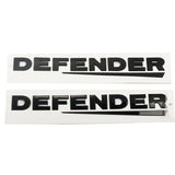 Land Rover Defender Logo ABS Letter Car Rear Sticker Decal Emblem Badge
