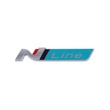 Hyundai N LINE Logo Metal Car Rear Sticker Trunk Emblem Badge Decal