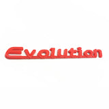 Mitsubishi EVOLUTION ABS Letter Car Rear Sticker Emblem Badge