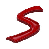 Metal Car Side Sticker Auto Body Decals Trunk Badge SD S D Logo for R50 R52 R53 R55 R56 F54 F55 F56 F60 Decoration