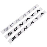 Hyundai SONATA Logo ABS Car  Rear Sticker Decal Trunk Emblem Badge