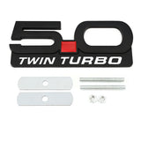Ford 5.0 Logo Metal Car Front Grille Emblem Badge