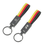 For Volkswagen VW Passat B5 B6 Bora Santana GTI Jetta Tiguan POLO Keychain Pendant Car Logo Keyring Auto Key Chain Key Holder Decoration