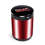 GMC Metal Car Ash Tray Auto Ashtray Cigarette Holder Box with LED Light