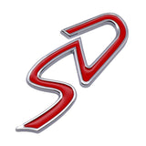 Metal Car Side Sticker Auto Body Decals Trunk Badge SD S D Logo for R50 R52 R53 R55 R56 F54 F55 F56 F60 Decoration