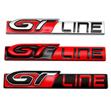 Peugeot GTI GT GTline Metal Car Rear Sticker Decal Auto Body Fender Side Emblem Badge