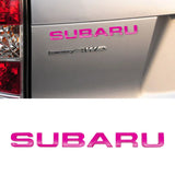 Subaru Logo Metal Letter Car Rear Sticker Decal Emblem Badge