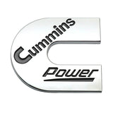 Dodge CUMMINS Power Metal Car Rear Sticker Auto Emblem Badge Decal