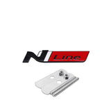 Hyundai N Line Logo Metal Car Front Hood Grille Emblem Badge Decal