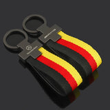 Mercedes Benz AMG Nylon Webbing Car Keyring Keychain Pendant