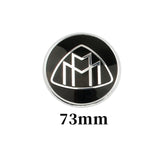 52mm 59mm 73mm Mercedes Benz Maybach Aluminium Alloy Car Steering Wheel Sticker Emblem Badge