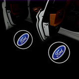 2pcs Ford Mustang Shelby Wireless Car Welcome Door Laser Projection LED Light