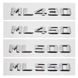 Mercedes Benz ML450 ML500 ML550 Car Rear Stickers Emblem Badge Decal