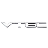 ABS Car Side Rear Refitting Decal VTEC Logo for Honda Fit City Civic HRV CRV Beat Jazz Accord Vision Odyssey Insight CRZ Vezel