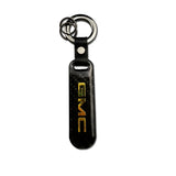 GMC Carbon Fiber Car Logo Keychain Keyring