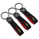 Volkswagen VW R Suede Car Keychain Pendant Key Chain Holder