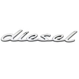 Jeep Diesel Metal Car Body Side Sticker Rear Emblem Badge