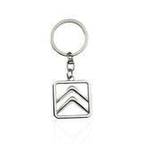 Citroen Metal Car Key Ring Keychain Pendant