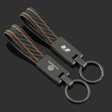 For Volkswagen VW R Logo Passat MK7 MK5 CC Polo Golf Jetta Tiguan Touran Car Emblem Keychain Pendant Auto Key Chain Key Holder Accessories