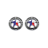 2PCS Jeep Lone Star Metal Car Rear Sticker Body Side Emblem Badge