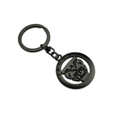 Jaguar Head Logo Metal Car Key Rings Keychain Pendant