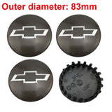 4pcs/set 83mm 22837060 Chevrolet Car Wheel Center Hub Caps Hub Covers