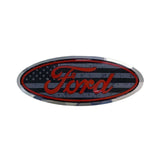 12.5x5cm Ford ABS Car Front Head Emblem Badge Auto Rear Sticker Decal