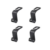 Jeep Carbon Fiber Car Seat Back Hooks Storage Holders
