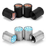 4pcs Alloy Car Tire Valve Cap Wheel Decoration for Volkswagen VW Polo Golf Passat Touran Bora Beetle Jetta Tiguan CC Scirocco Santana