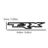 Ford TRX Logo Metal Car Rear Sticker Auto Body Fender Emblem Badge Decal
