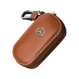 Mercedes Benz Leather Car Key Bag Key Case Cover