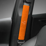 2pcs/set Mitsubishi Suede Car Safety Belt Pads Shoulder Covers
