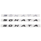 Hyundai SONATA Logo ABS Car  Rear Sticker Decal Trunk Emblem Badge
