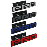 Car Front Grille Emblem for PRO Logo Tacoma Tundra 4Runner Auto Head Badge Modification Exterior Accessories