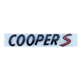 3D Letters Sticker Car Rear Trunk Emblem Accessories for Mini Cooper S Logo R50 R52 R53 R55 R56 F54 F55 F56 F60 Badge Decoration