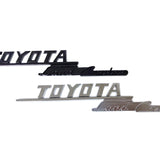ABS Car Badge Body Side Fender Rear Tail Trunk Sticker for Toyota