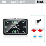 Mercedes Benz AMG Car Dashboard Air Outlet Clock Luminous Electronic Quartz Watch