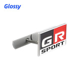 Car Front Grille Badge Trunk Sticker for GR Sport MN Rav4 Aqua Auris Levin Yaris Camry Crown Prado Supra Corolla Avensis