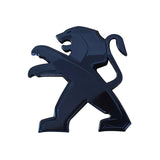 7.7x8.1cm Peugeot Lion Logo ABS Car Front Sticker Decal Trunk Emblem Badge